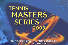 网球征服系列2003 Tennis Masters Series 2003(EU)(M6)(Microids)(32Mb)