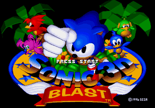 Sonic 3D Blast (USA, Europe, Korea) (Beta) (1996-09-04)