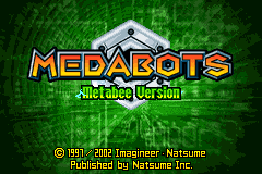金属机器人大战-蓝蜂版 Medabots - Metabee Version(EU)(Natsume)(64Mb)