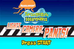 海绵方块-灯光.照相.内裤! SpongeBob SquarePants - Lights, Camera, Pants!(US)(THQ)(32Mb)