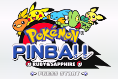 口袋妖怪弹珠台 Pokemon Pinball - Ruby & Sapphire(US)(Nintendo)(64Mb)