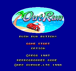 Out Run (Japan)