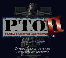 P.T.O. II - Pacific Theater of Operations (USA)
