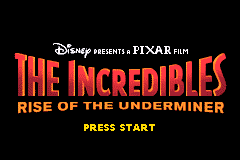 超人特攻队 Incredibles, The - Rise of the Underminer(US)(THQ)(64Mb)