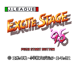 J.League Excite Stage '95 (Japan) (Sample)