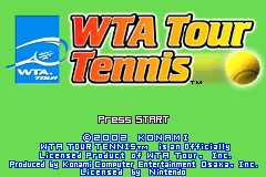 超真实女子网球-口袋版 WTA Tour Tennis(US)(Konami)(32Mb)