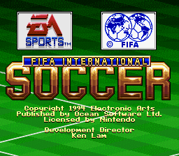 FIFA International Soccer (Europe)