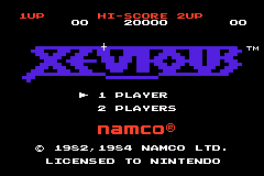 经典任天堂-铁板阵 Classic NES Series - Xevious(UE)(Nintendo)(32Mb)