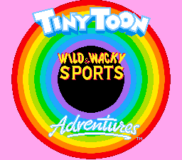 Tiny Toon Adventures - Wild & Wacky Sports (Europe) (Rev 1)